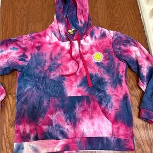 Tie Dye  astrology women’s cult favorite hoodie small